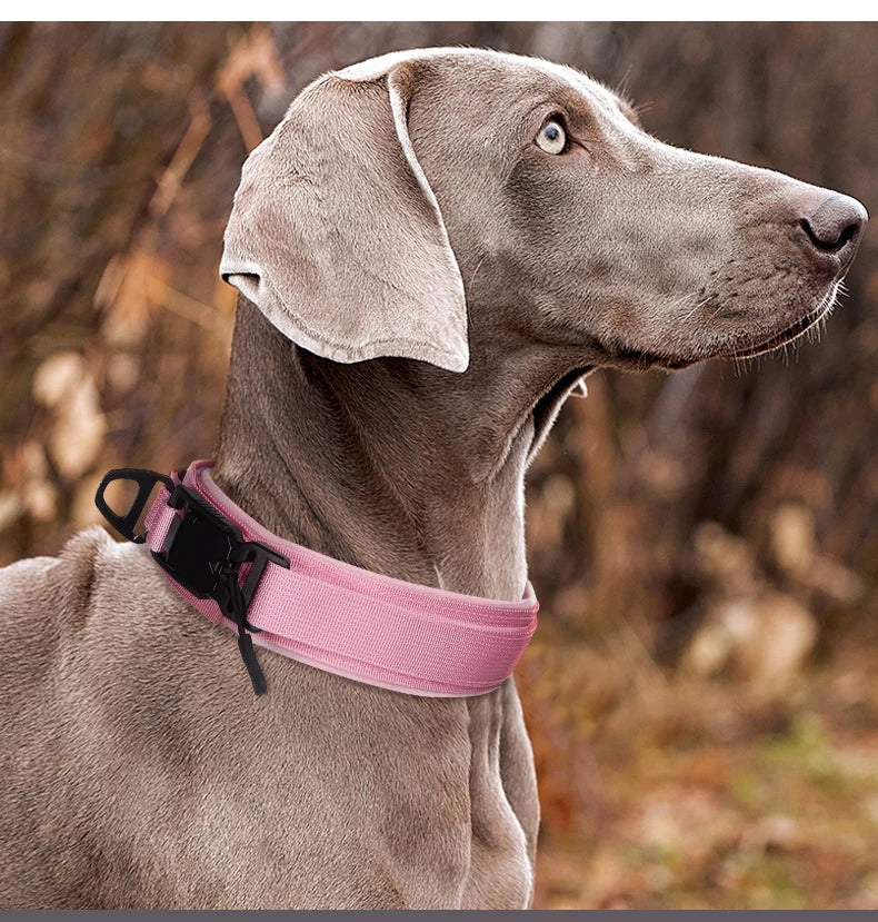 Dog Collar with Innovative Magnetic Buckle Secure and Stylish Magnetic Closure Collars Adjustable for Large Dogs Accessories