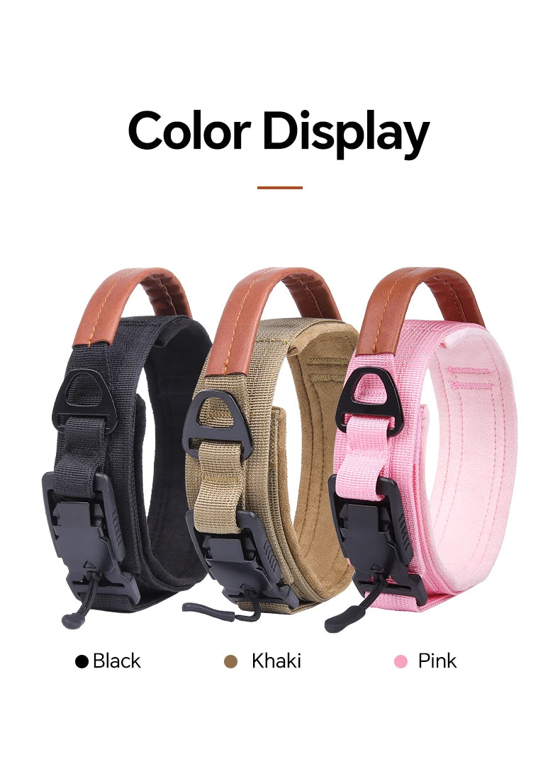 Dog Collar with Innovative Magnetic Buckle Secure and Stylish Magnetic Closure Collars Adjustable for Large Dogs Accessories
