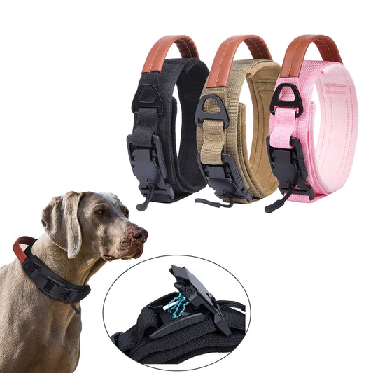 Dog Collar with Innovative Magnetic Buckle Secure and Stylish Magnetic Closure Collars Adjustable for Large Dogs Accessories
