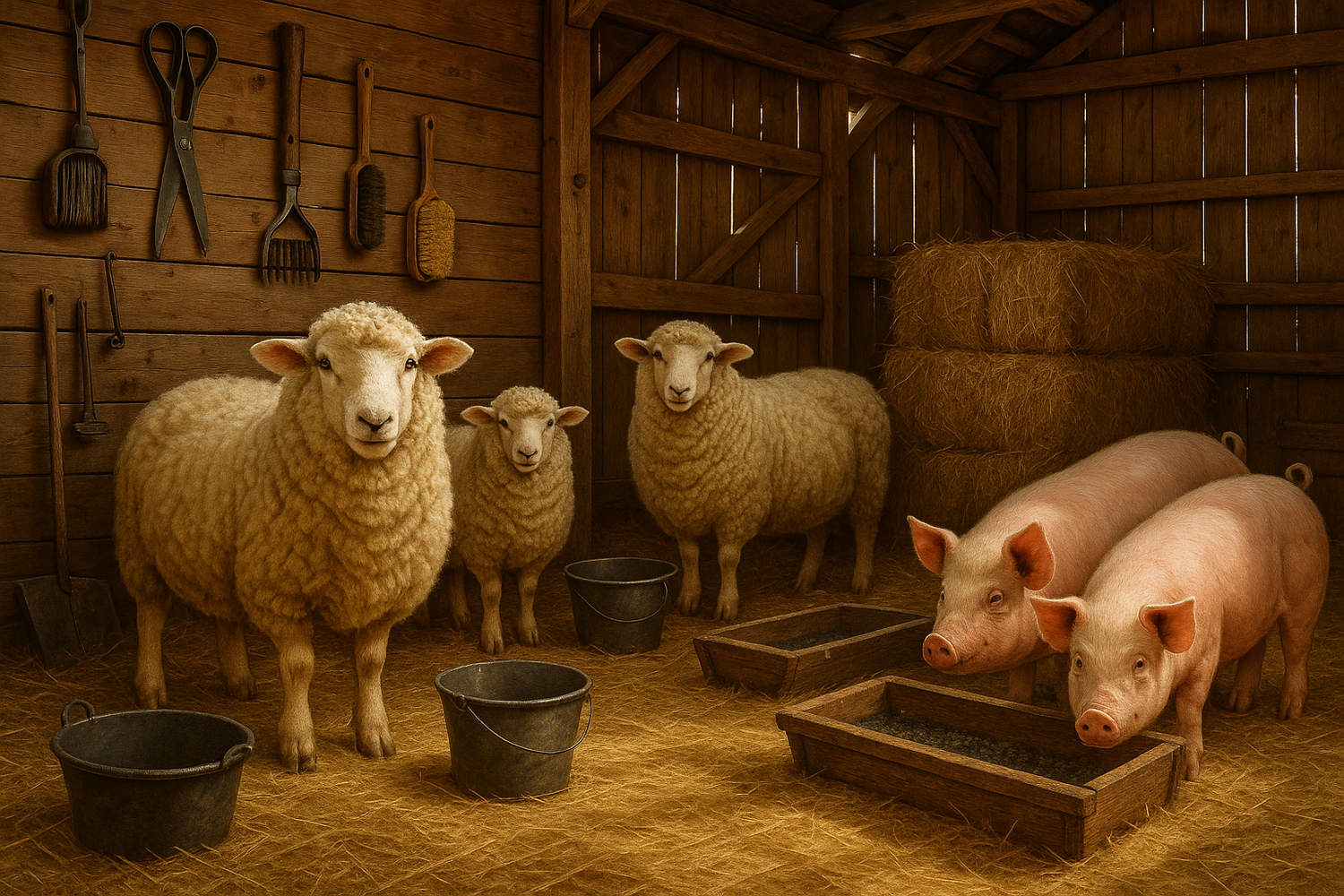 Sheep & Pigs