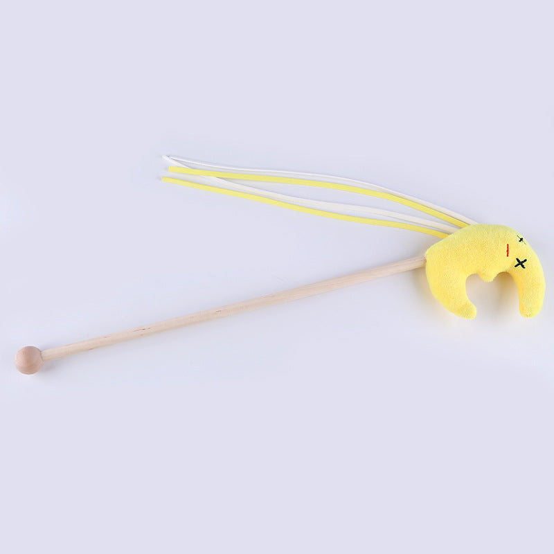Cat Toy - Feather & Bell Cat Wand