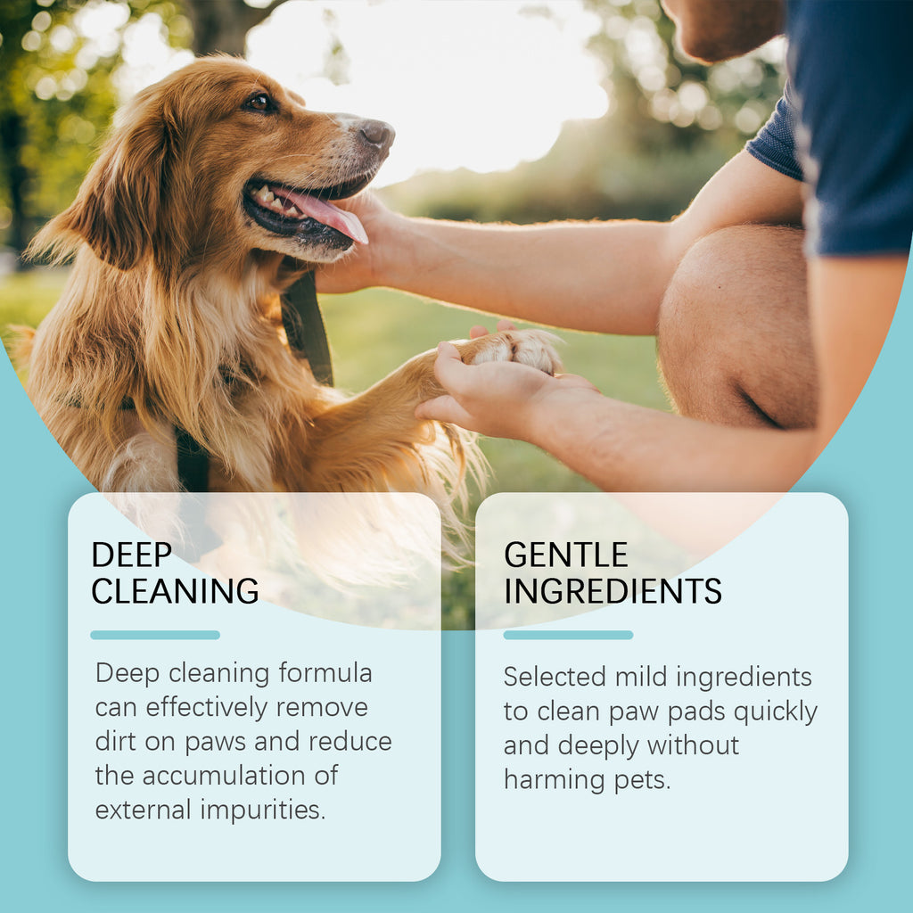 Winter Paw Care Kit - Muddy Paw Cleaner & Moisturizer