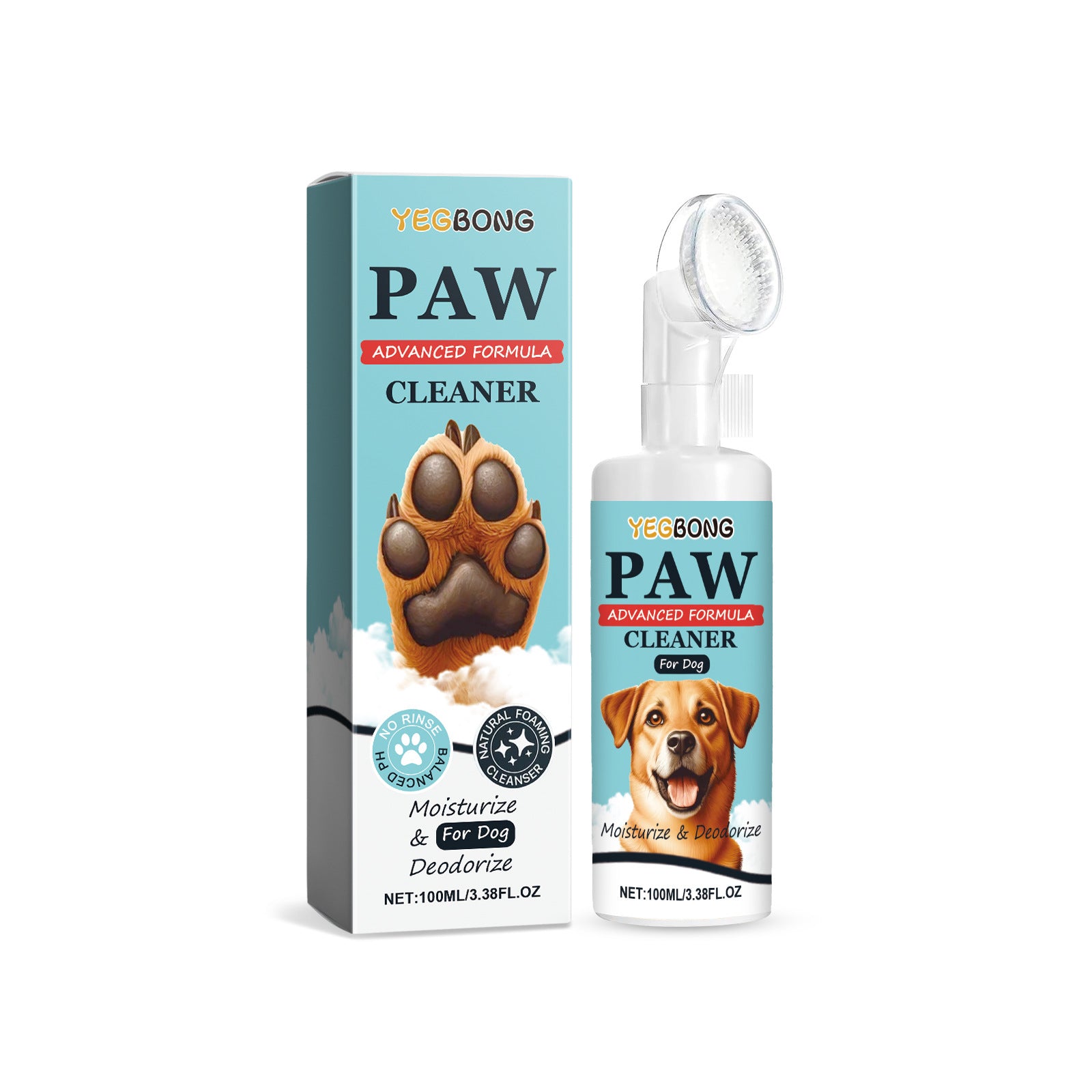 Winter Paw Care Kit - Muddy Paw Cleaner & Moisturizer