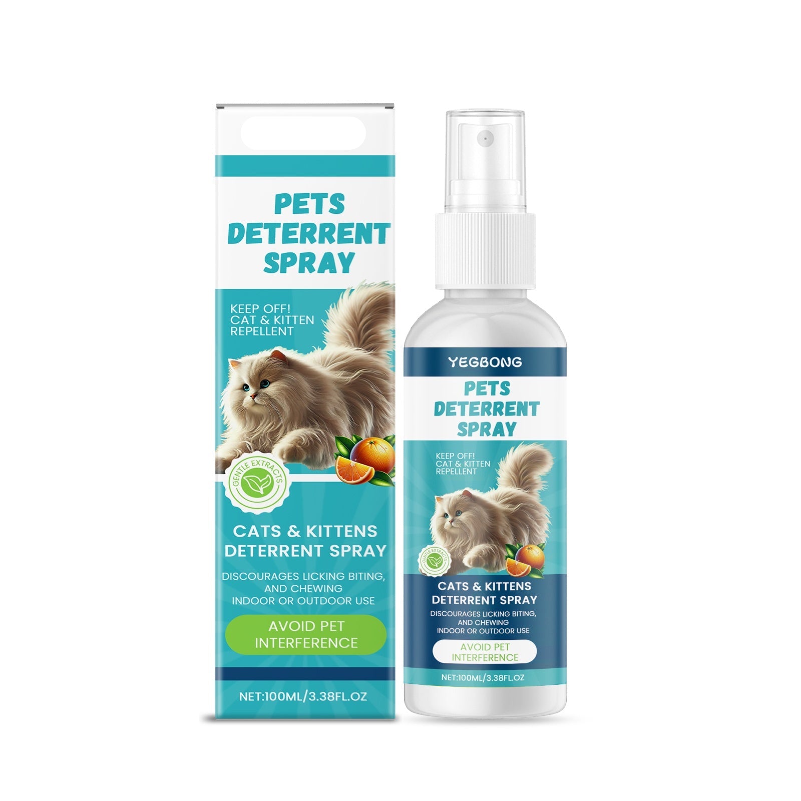 Cat Anti-Scratch Spray - Furniture & Sofa Protector for Indoor Use