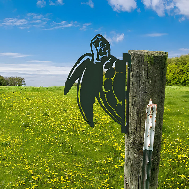 Metal Animal Garden Stakes