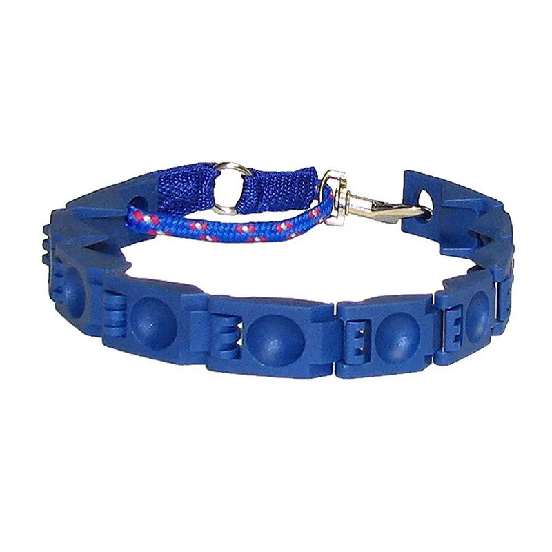 Dog Collar Welded Link Chain Pet Non-slip Pinch Adjustable Large Size Training Accessories Collars For Big Dogs