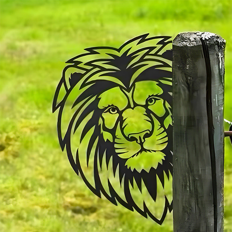 Metal Animal Garden Stakes